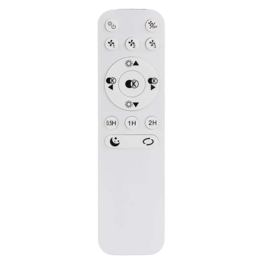 Globo - LED dimbare plafondventilator LED/40W/230V 3000-6000K + afstandsbediening