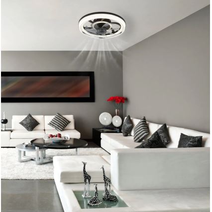 Globo - LED dimbare plafondventilator LED/30W/230V 2700-6000K + afstandsbediening
