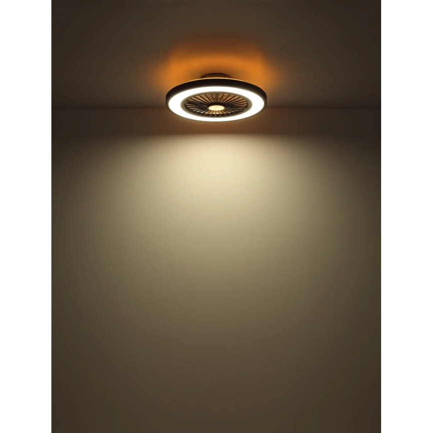 Globo - LED dimbare plafondventilator LED/45W/230V 3000-6500K + afstandsbediening