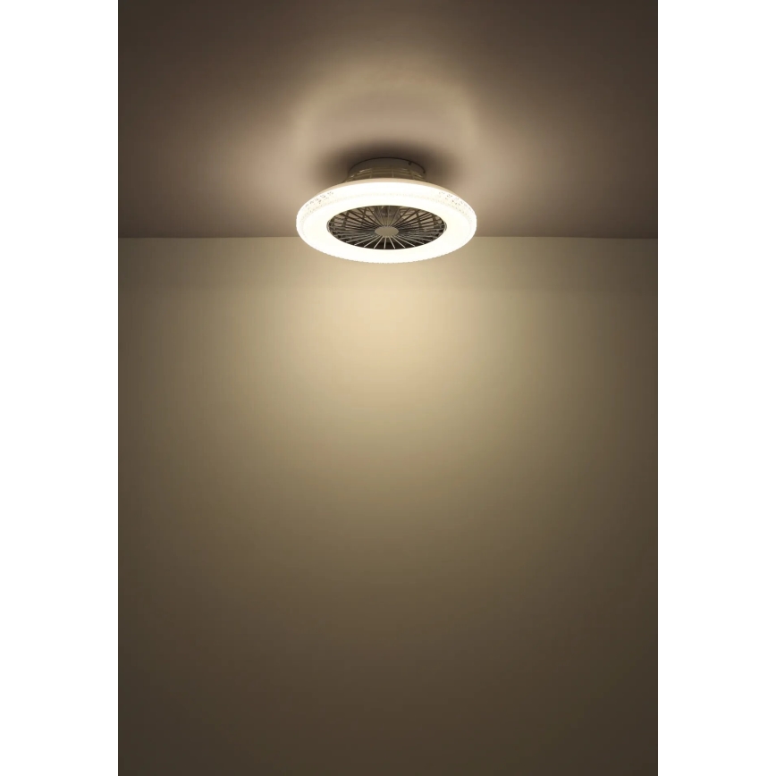 Globo - LED dimbare plafondventilator LED/40W/230V 3000-6500K + afstandsbediening
