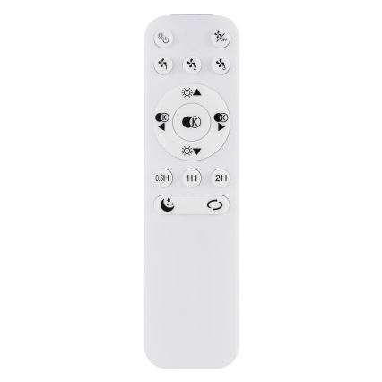 Globo - LED dimbare plafondventilator LED/40W/230V 3000-6500K + afstandsbediening
