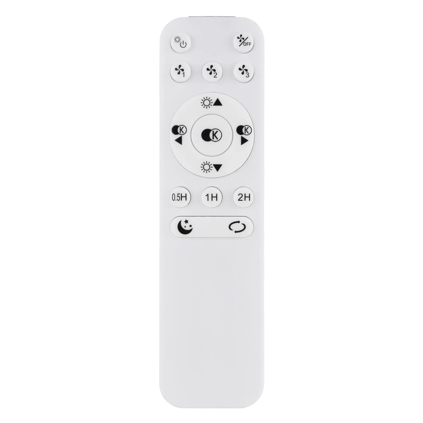 Globo - LED dimbare plafondventilator LED/40W/230V 3000-6500K + afstandsbediening
