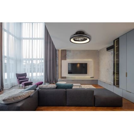 Globo - LED RGB Dimbaar plafond ventilator LED/40W/230V 2700-6500K + afstandsbediening