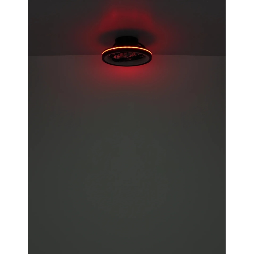 Globo - LED RGB Dimbaar plafond ventilator LED/40W/230V 2700-6500K + afstandsbediening