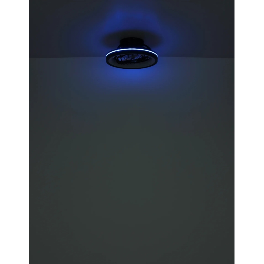 Globo - LED RGB Dimbaar plafond ventilator LED/40W/230V 2700-6500K + afstandsbediening