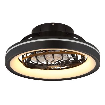 Globo - LED RGB Dimbaar plafond ventilator LED/40W/230V 2700-6500K + afstandsbediening