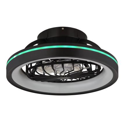 Globo - LED RGB Dimbaar plafond ventilator LED/40W/230V 2700-6500K + afstandsbediening