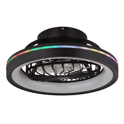 Globo - LED RGB Dimbaar plafond ventilator LED/40W/230V 2700-6500K + afstandsbediening