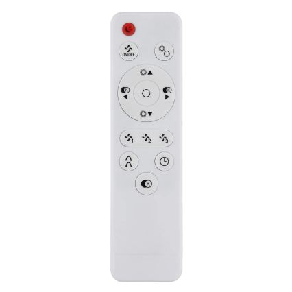 Globo - LED-dimbare plafondventilator LED/36W/230V 2700-6000K zwart + afstandsbediening
