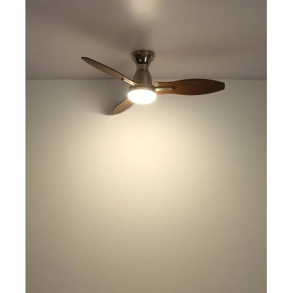 Globo - LED dimbare plafondventilator LED/22W/230V 3000/4500/6000K + afstandsbediening