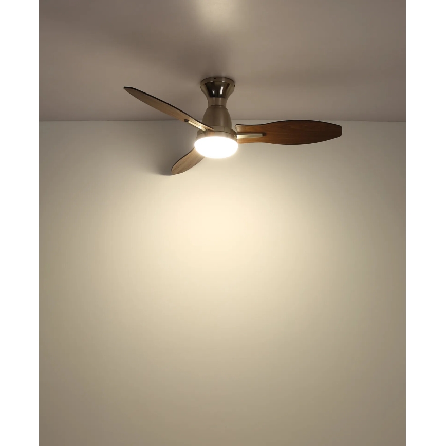 Globo - LED dimbare plafondventilator LED/22W/230V 3000/4500/6000K + afstandsbediening