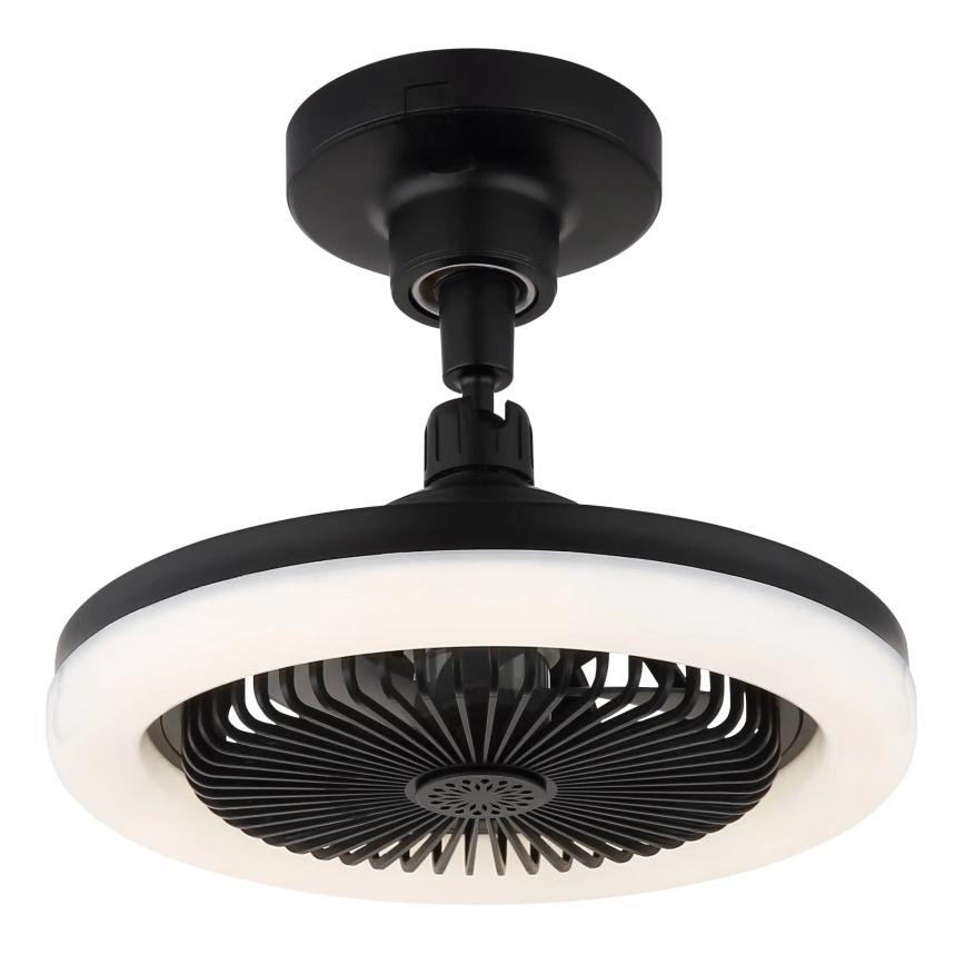 Globo - Dimbare LED-plafondventilator LED/20W/230V 3000-6500K zwart + afstandsbediening