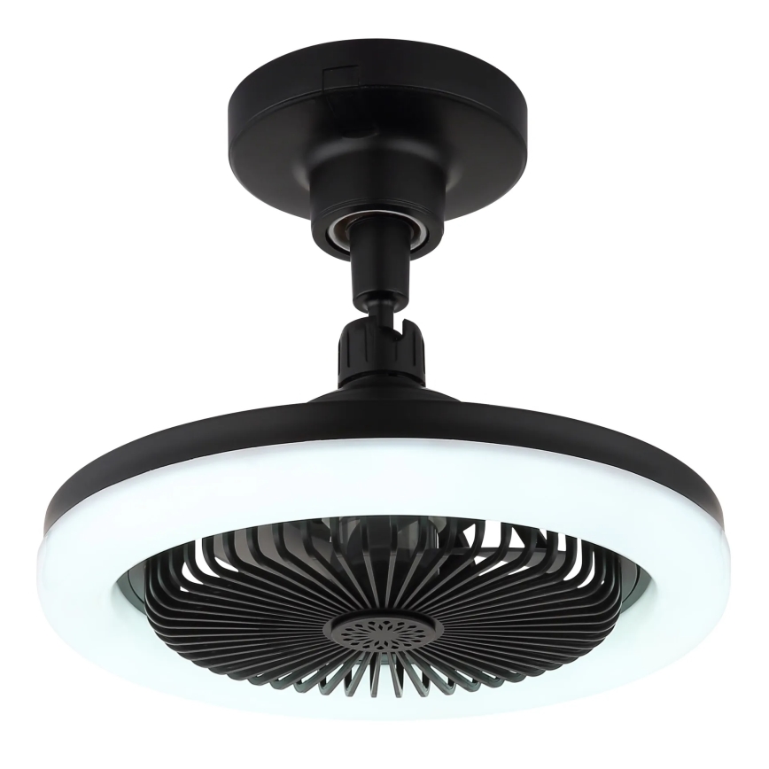 Globo - Dimbare LED-plafondventilator LED/20W/230V 3000-6500K zwart + afstandsbediening