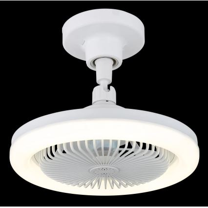 Globo - LED dimbare plafondventilator LED/20W/230V 3000-6500K wit + afstandsbediening