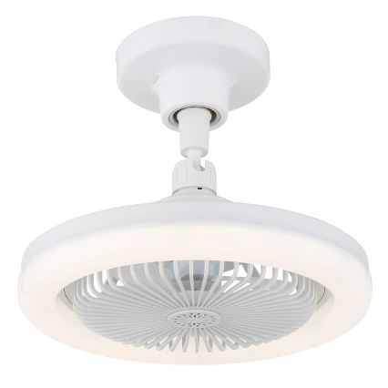 Globo - LED dimbare plafondventilator LED/20W/230V 3000-6500K wit + afstandsbediening