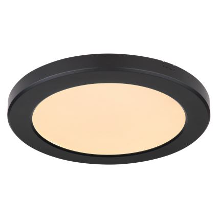 Globo - LED Plafondlamp LED/18W/230V 3000/4000/6500K zwart