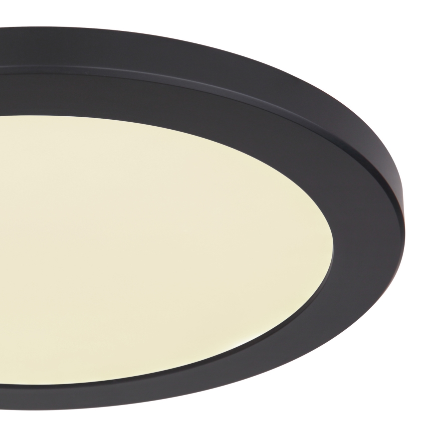 Globo - LED Plafondlamp LED/24W/230V 3000/4000/6500K zwart