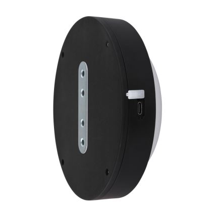 Globo - LED Oplaadbaar aanraken wandlamp LED/1,2W/3,7V diameter 15 cm 1800 mAh zwart