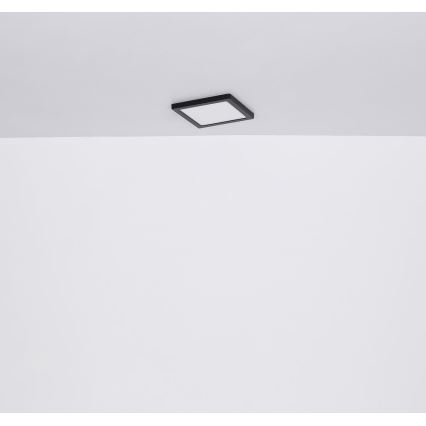 Globo - LED Plafondlamp LED/18W/230V 3000/4000/6500K zwart