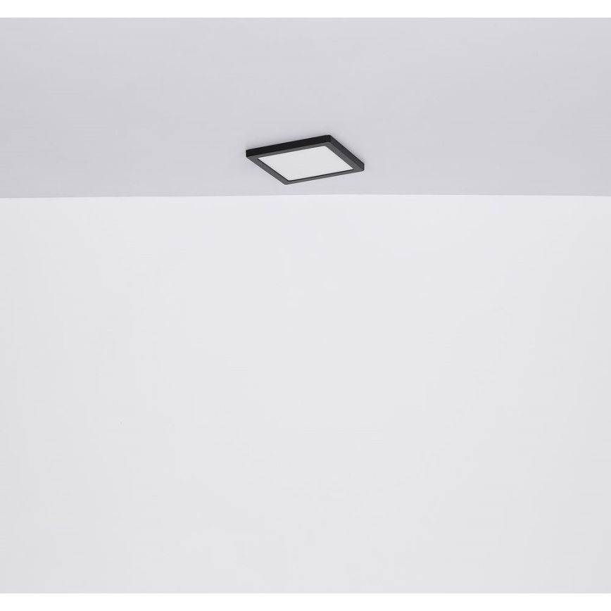 Globo - LED Plafondlamp LED/18W/230V 3000/4000/6500K zwart