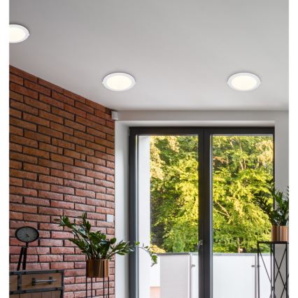 Globo - LED Hang plafondverlichting LED/18W/230V 4000K diameter 22,4 cm