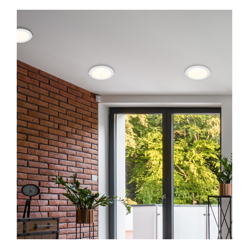 Globo - LED Hang plafondverlichting LED/18W/230V 4000K diameter 22,4 cm