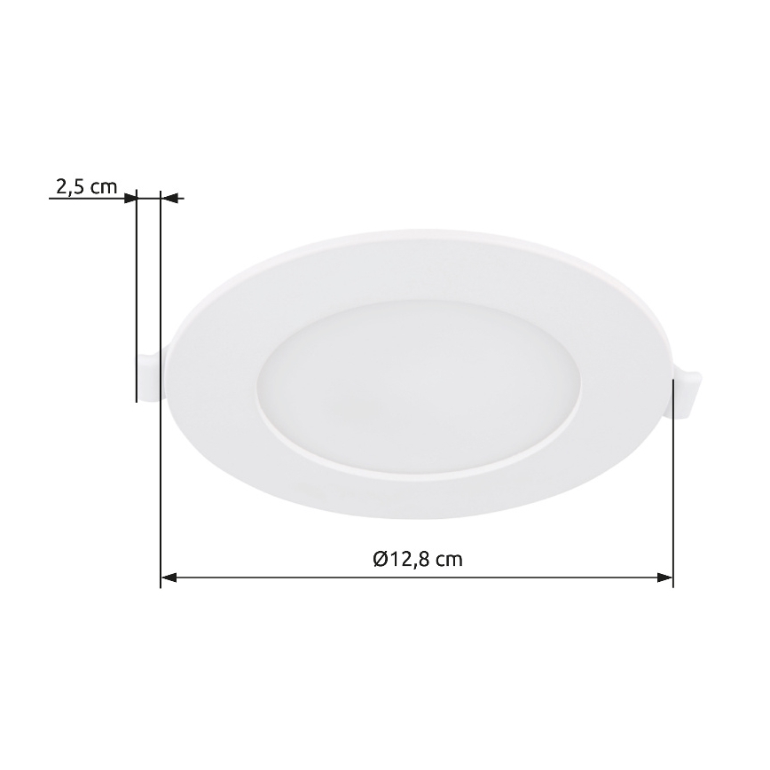 Globo - LED Hang plafondverlichting LED/6W/230V 4000K diameter 12,8 cm
