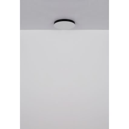 Globo - LED Plafondlamp LED/24W/230V 3000K/4000K/6500K diameter 30 cm zwart