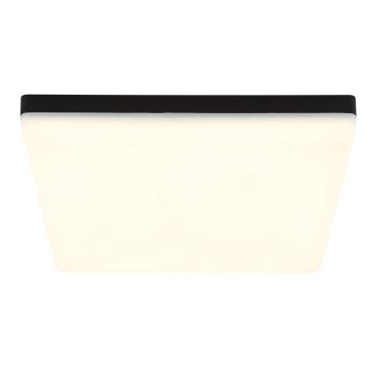 Globo - LED Plafondlamp LED/18W/230V 4000K 30x30 cm zwart