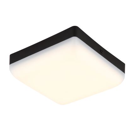 Globo - LED Plafondlamp LED/8W/230V 4000K 12x12 cm zwart