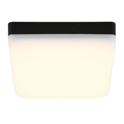 Globo - LED Plafondlamp LED/8W/230V 4000K 12x12 cm zwart