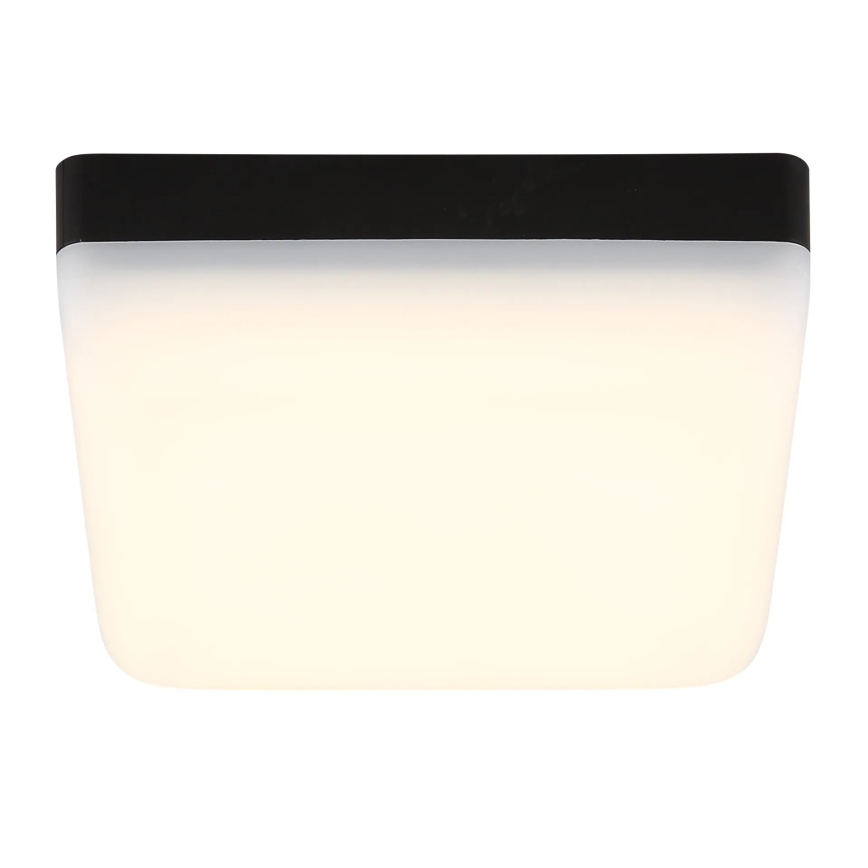 Globo - LED Plafondlamp LED/8W/230V 4000K 12x12 cm zwart