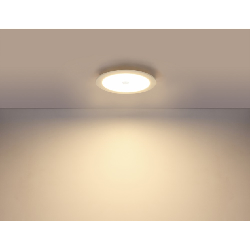 Globo - LED Badkamer inbouwspot met sensor 1xLED/18W/230V IP44