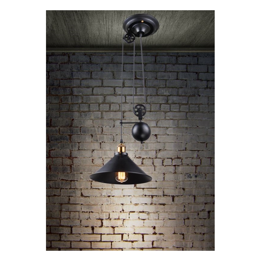 Globo - Hanglamp aan een koord 1xE27/60W/230V