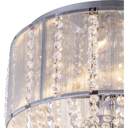 Globo - Kristallen plafondlamp 4x E14 / 40W / 230V