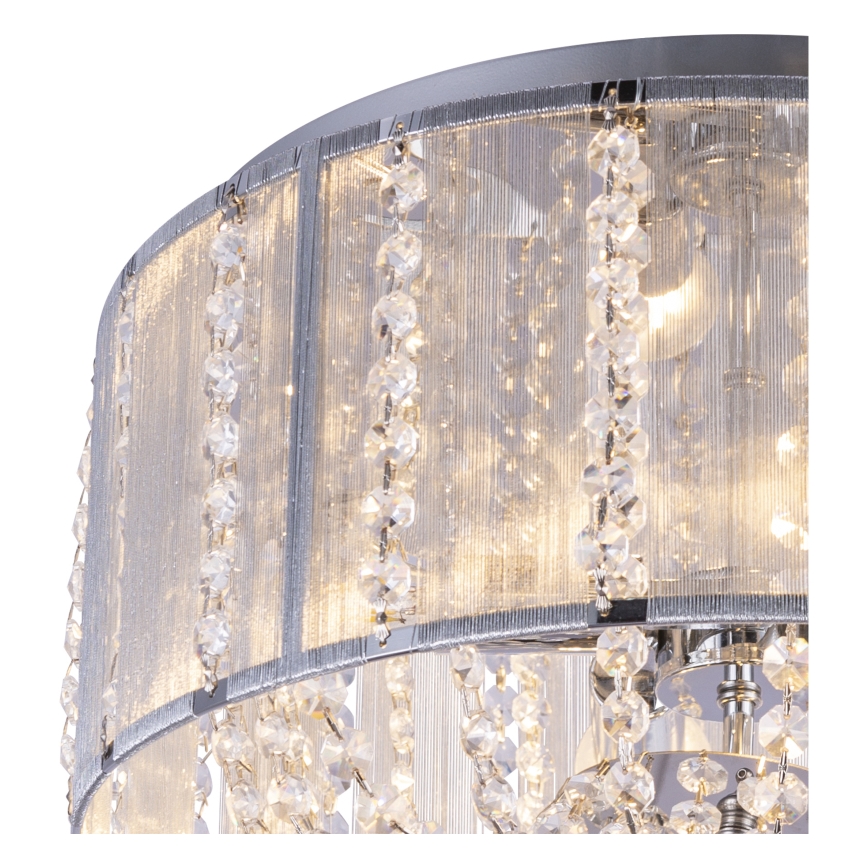 Globo - Kristallen plafondlamp 4x E14 / 40W / 230V