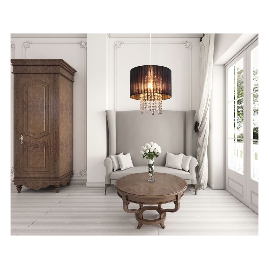 Globo 15099 - Hanglamp aan koord PYRA 1xE27/60W/230V