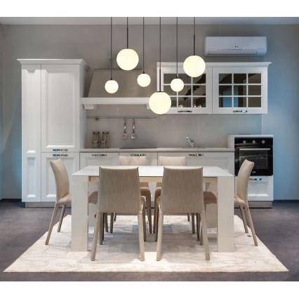 Globo - Hanglamp aan een koord 3xE27/9W/230V + 3xG9/5W