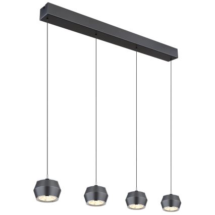 Globo - LED Hanglamp aan een koord 4xLED/6W/230V