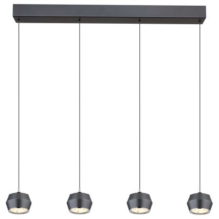 Globo - LED Hanglamp aan een koord 4xLED/6W/230V