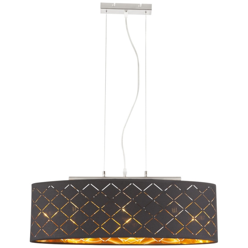 Globo - Hanglamp aan koord 3xE27/60W/230V