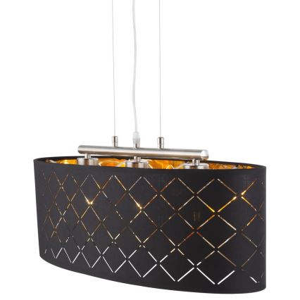 Globo - Hanglamp aan koord 3xE27/60W/230V