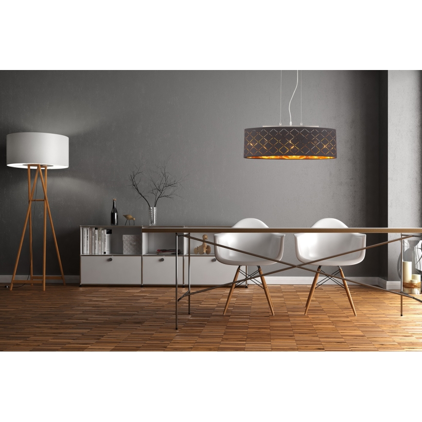 Globo - Hanglamp aan koord 3xE27/60W/230V