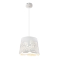 Globo 15256H - Hanglamp aan koord BRUIN 1xE27/60W/230V