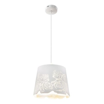 Globo 15256H - Hanglamp aan koord BRUIN 1xE27/60W/230V