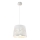 Globo 15256H - Hanglamp aan koord BRUIN 1xE27/60W/230V