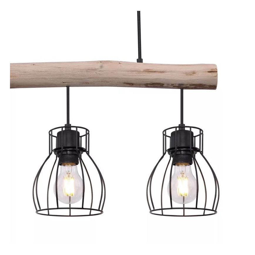 Globo 15326-3N - Hanglamp aan koord MINA 3xE27/40W/230V