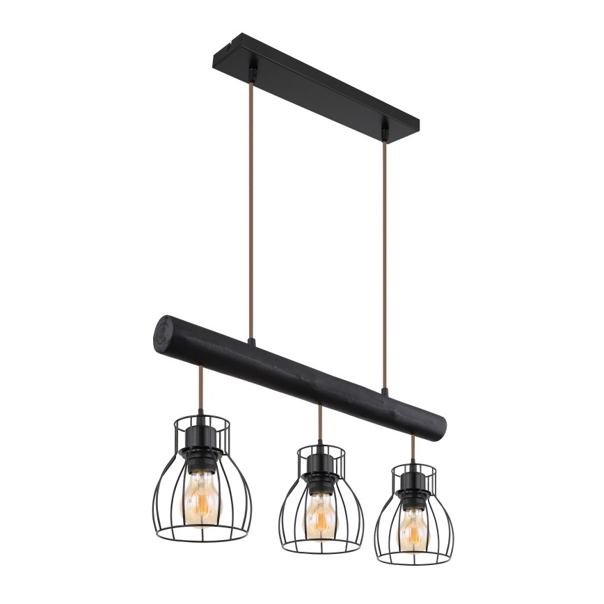 Globo - Hanglamp aan een koord 3xE27/60W/230V