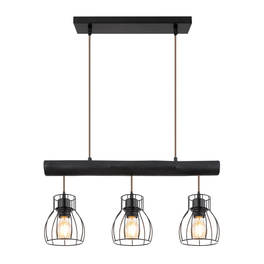 Globo - Hanglamp aan een koord 3xE27/60W/230V