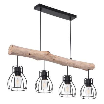 Globo - Hanglamp aan kabel 4xE27/40W/230V